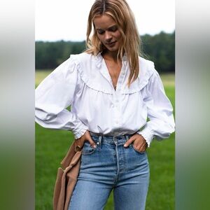 Emerson Fry Elodie blouse in White size L